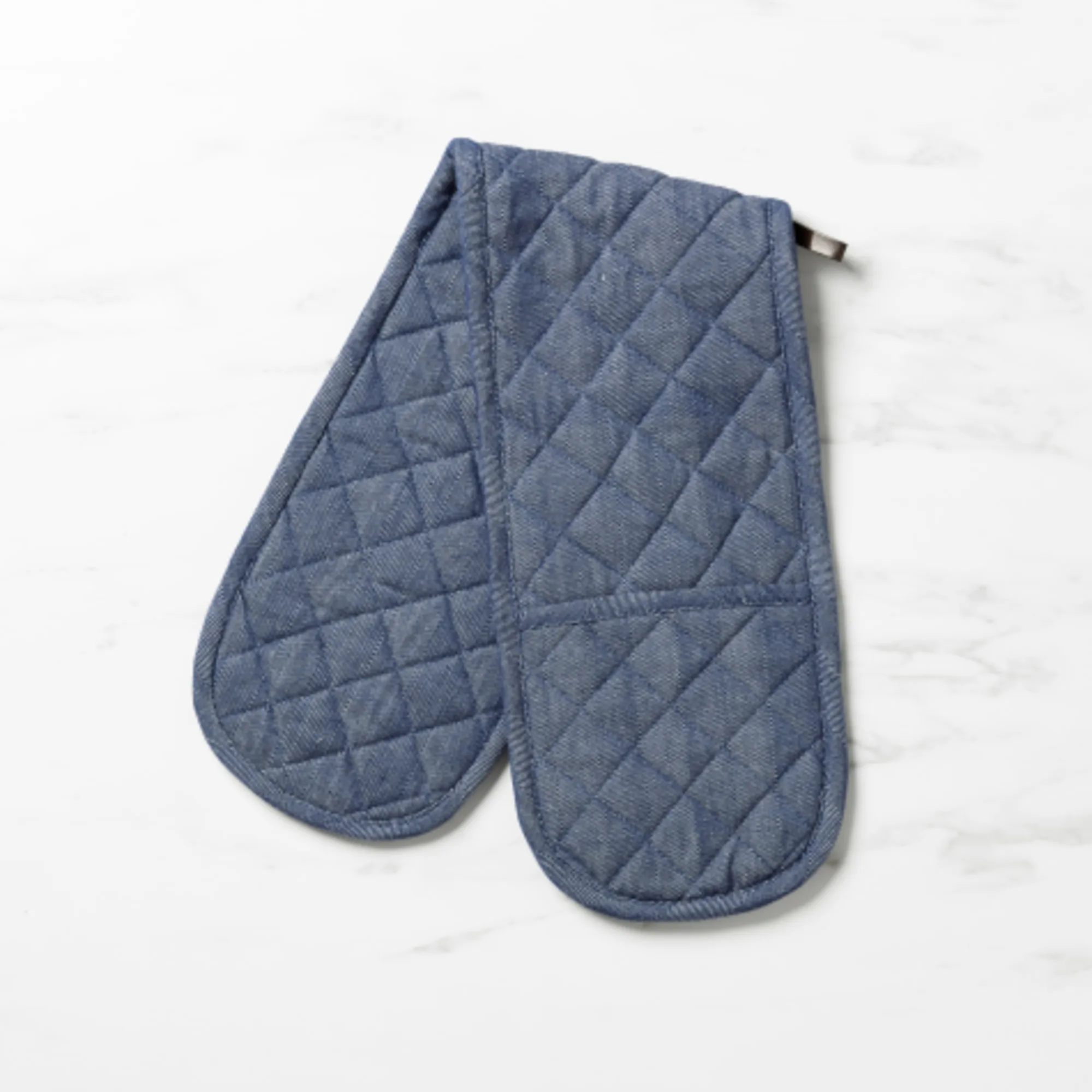 Salisbury & Co Hampstead Double Oven Mitt Navy Blue Kitchen Warehouse™